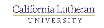 California Lutheran University 로고