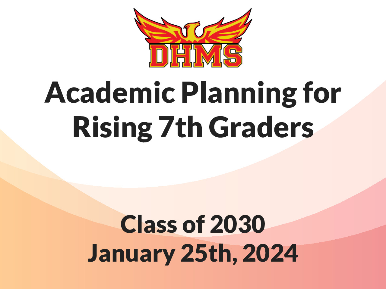 thumbnail of Class of 2030 DHMS Rising 7th Academic Planning Night Presentation.pptx