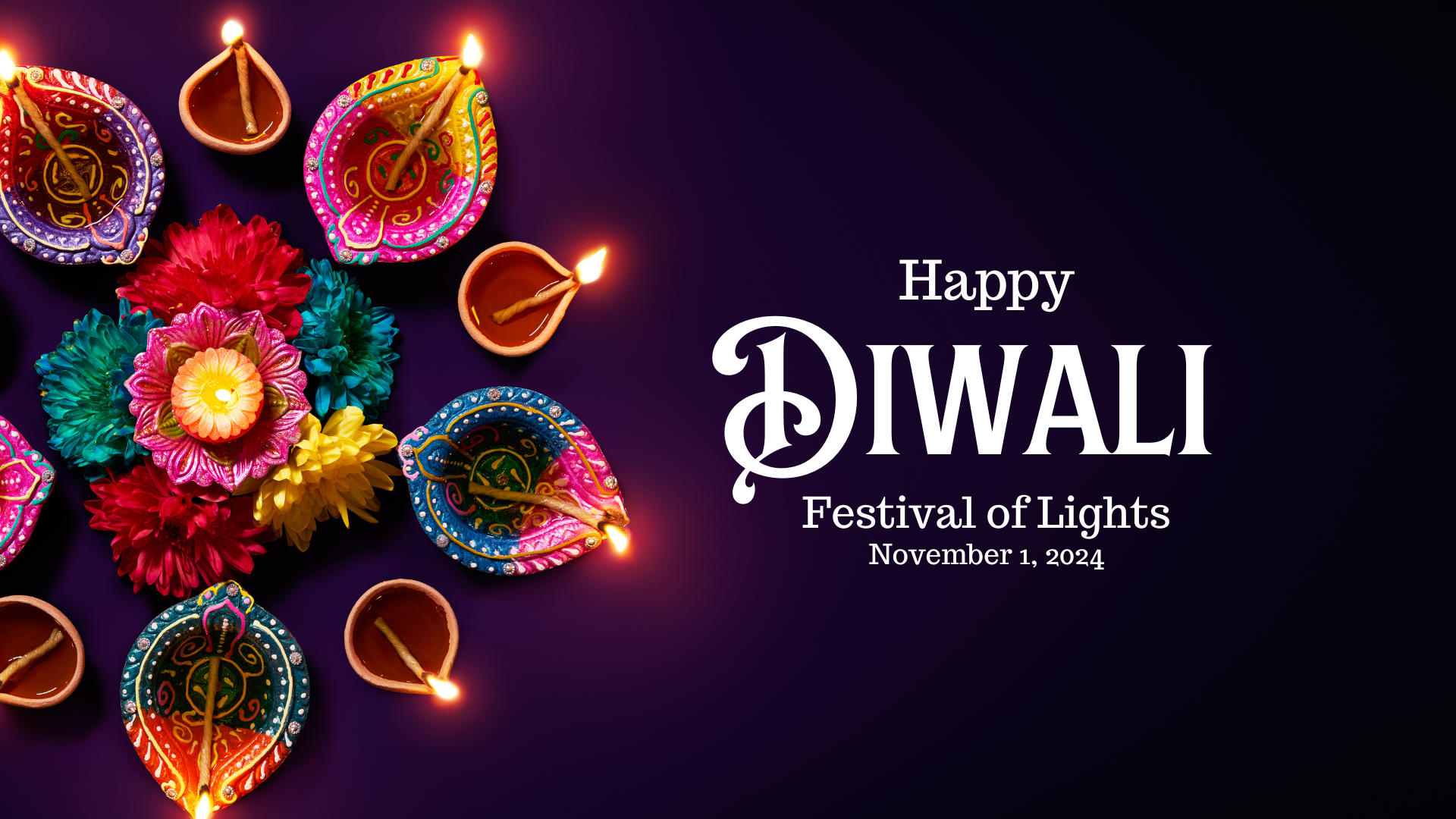 Happy Diwali Festival of Lights November 1, 2024