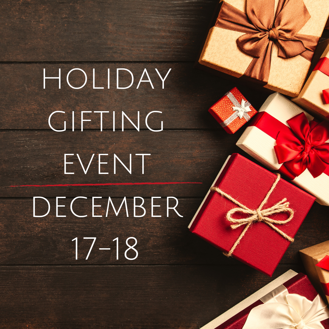 holiday gifting event december 17-18